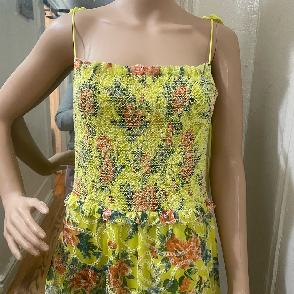 Alice + Olivia Vibrant Floral Maxi Dress - Picture 16 of 16